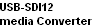 USB-SDI12
media Converter